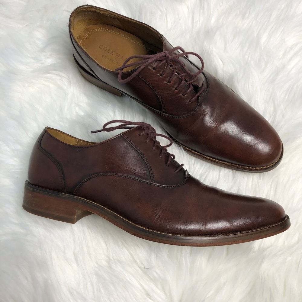 Cole Haan Grands Madison Brown Oxfords C12484
